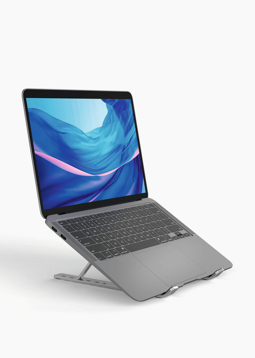 Laptop Stand FOLD - 6-trins justerbar stander til bærbare computere på op til 5 kg.